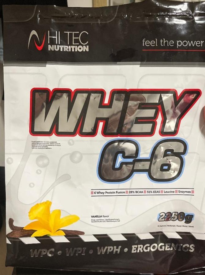 Fotografie - Whey C-6 Vanilla HiTec Nutrition