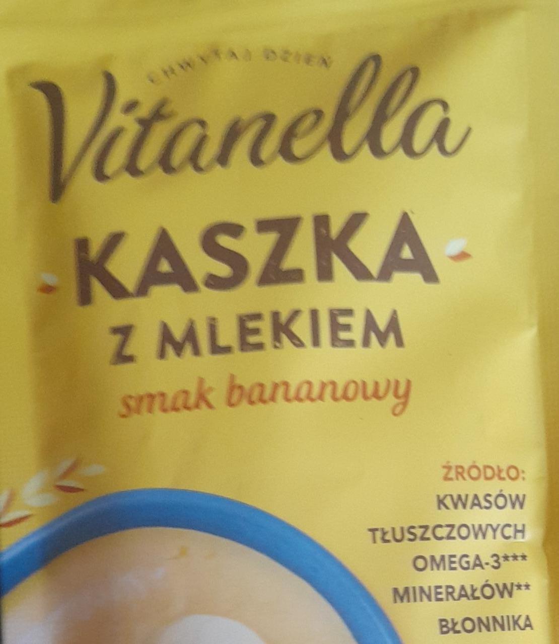 Fotografie - Kaszka z mlekiem smak bananowy Vitanella
