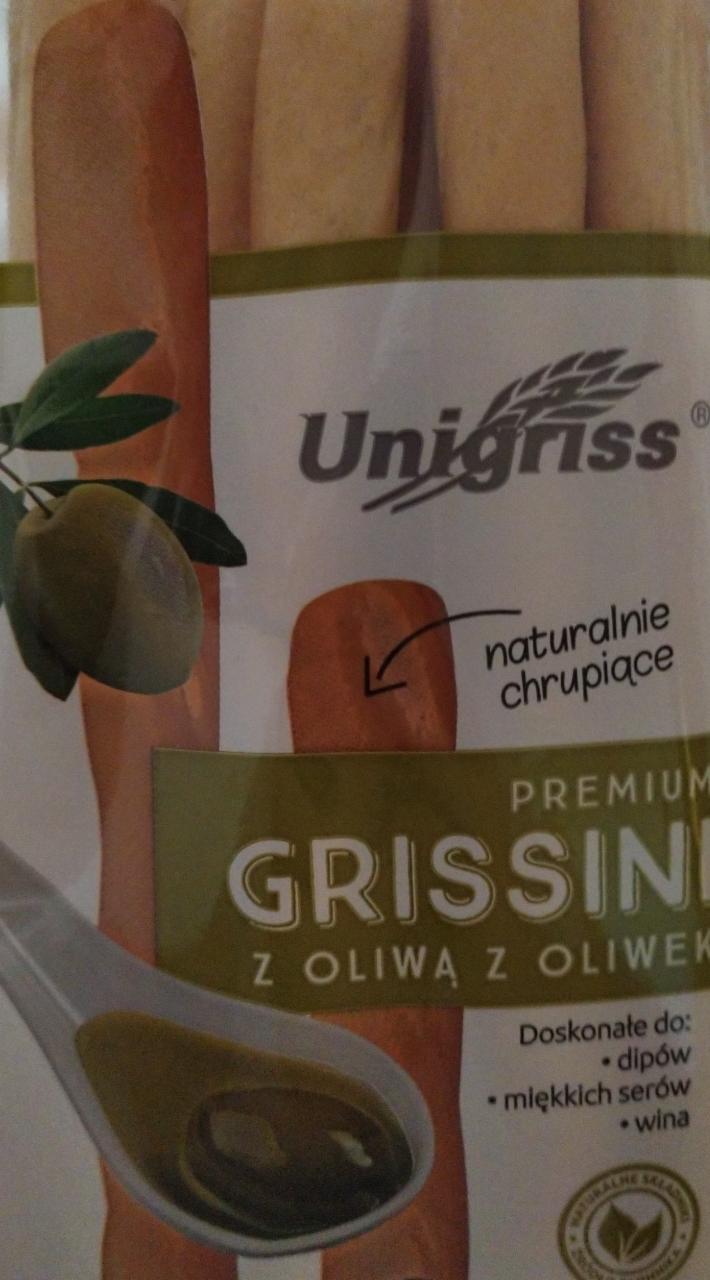Fotografie - Grissini Premium z oliwą z oliwek Unigriss