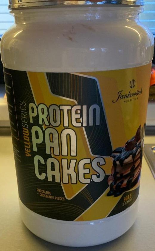 Fotografie - Yellow Series Protein Pancakes Chocolate + Chocolate Pieces Jankowitch Nutrition