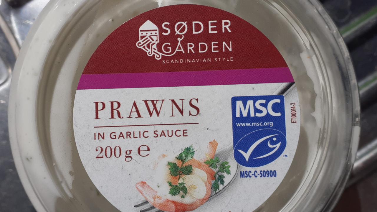 Fotografie - Prawns in garlic sauce Soden garden