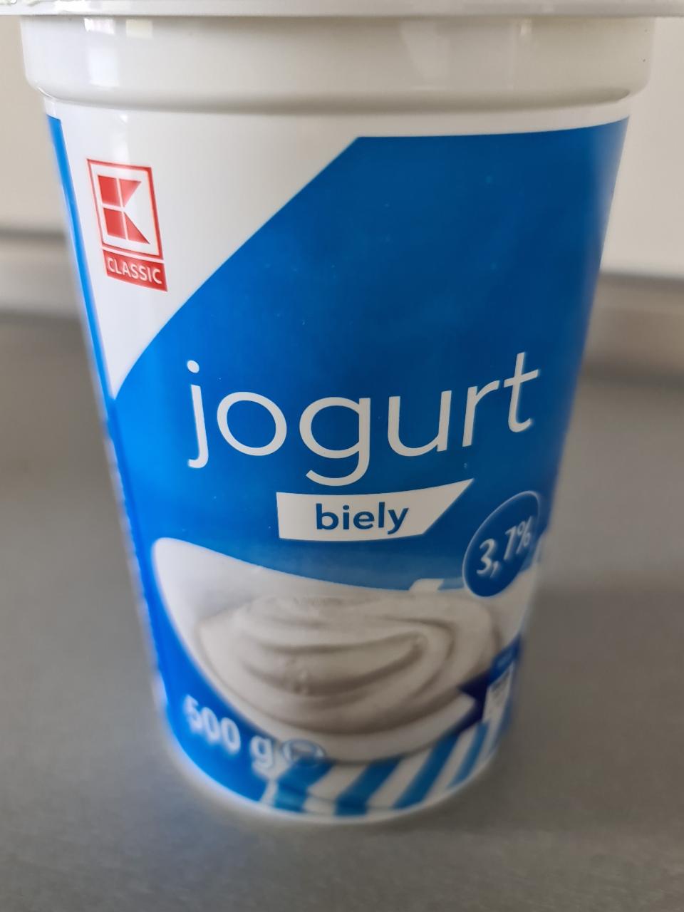 Fotografie - Jogurt biely 3,7% K-Classic
