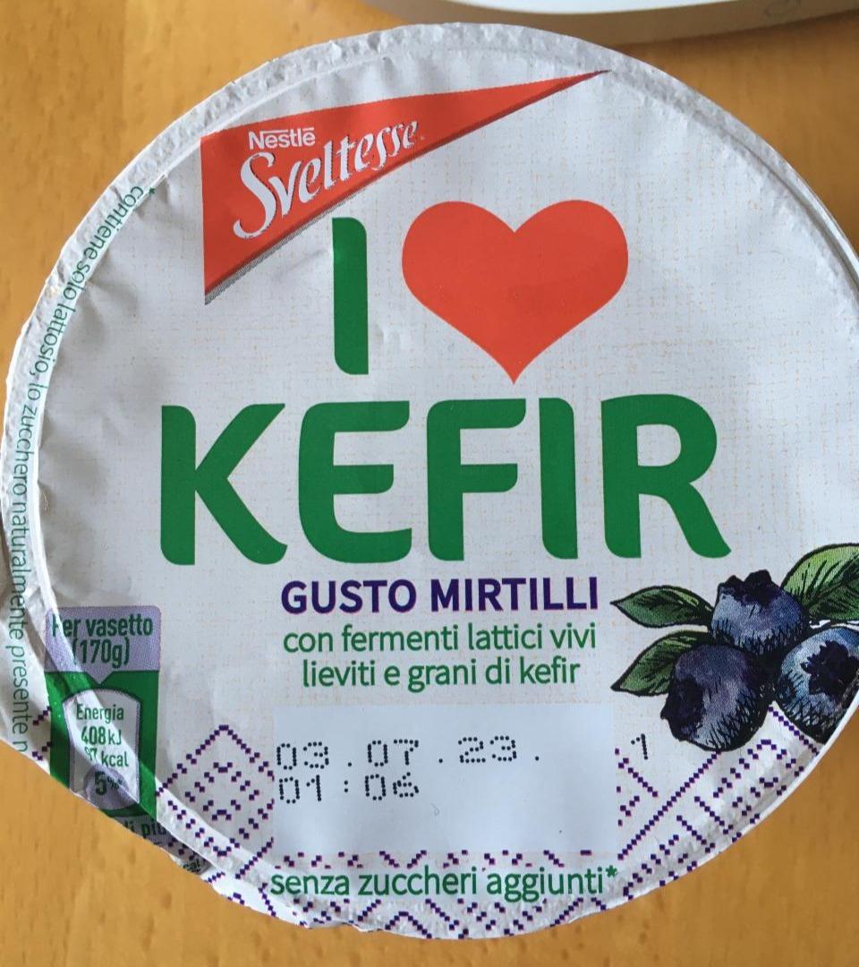 Fotografie - Sveltesse I Love Kefir Gusto Mirtilli Nestlé