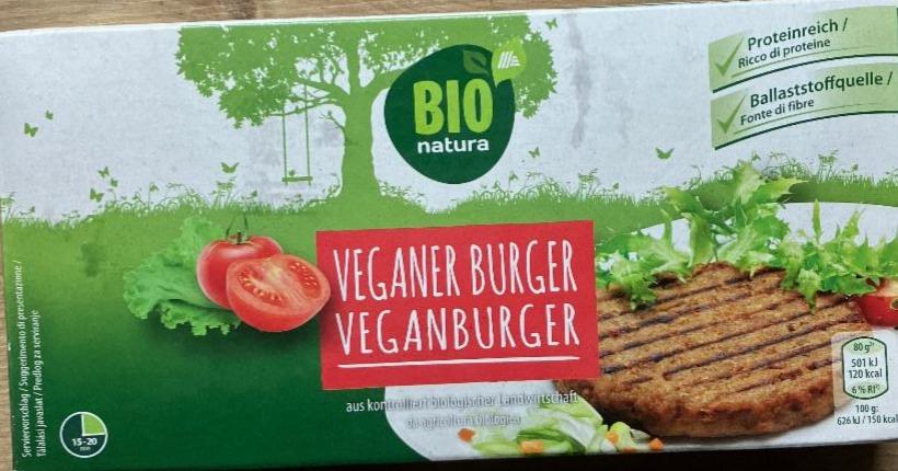 Fotografie - Veganer Burger Bio Natura