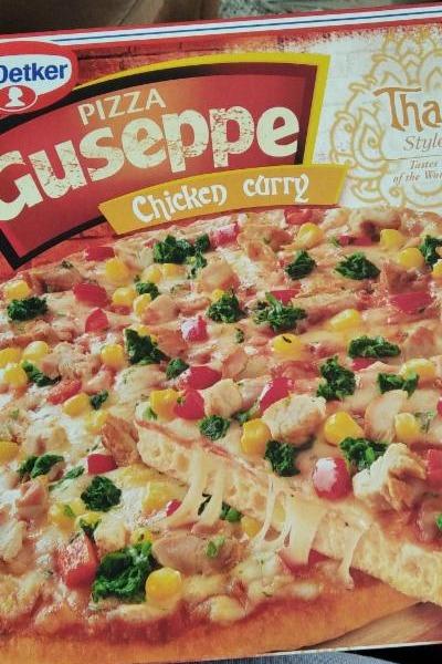 Fotografie - Guseppe Pizza Chicken curry Dr.Oetker