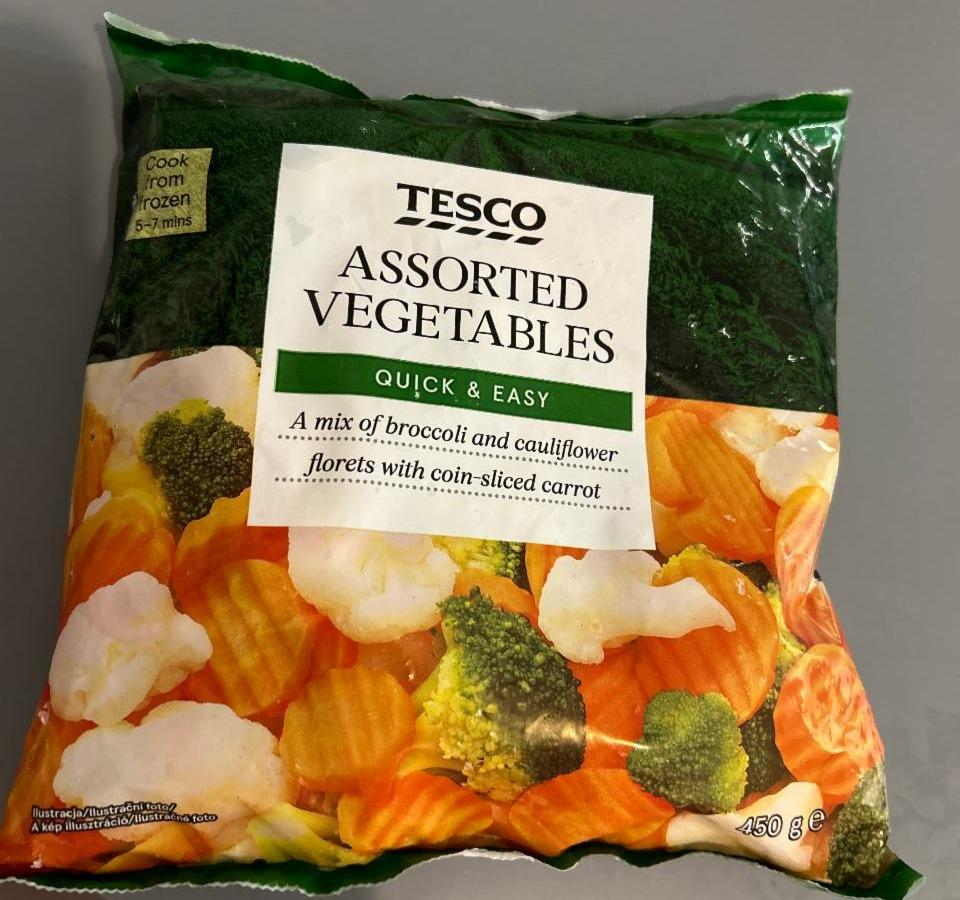 Fotografie - assorted vegetables Tesco