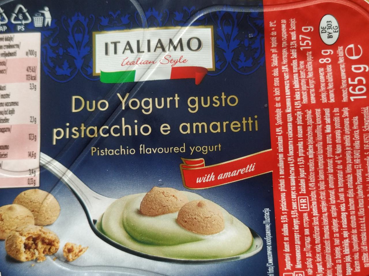 Fotografie - Duo Yogurt Gusto pistacchio e amarelli
