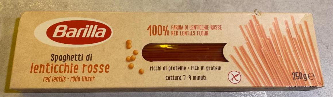 Fotografie - Spaghetti di lenticchie rosse Barilla