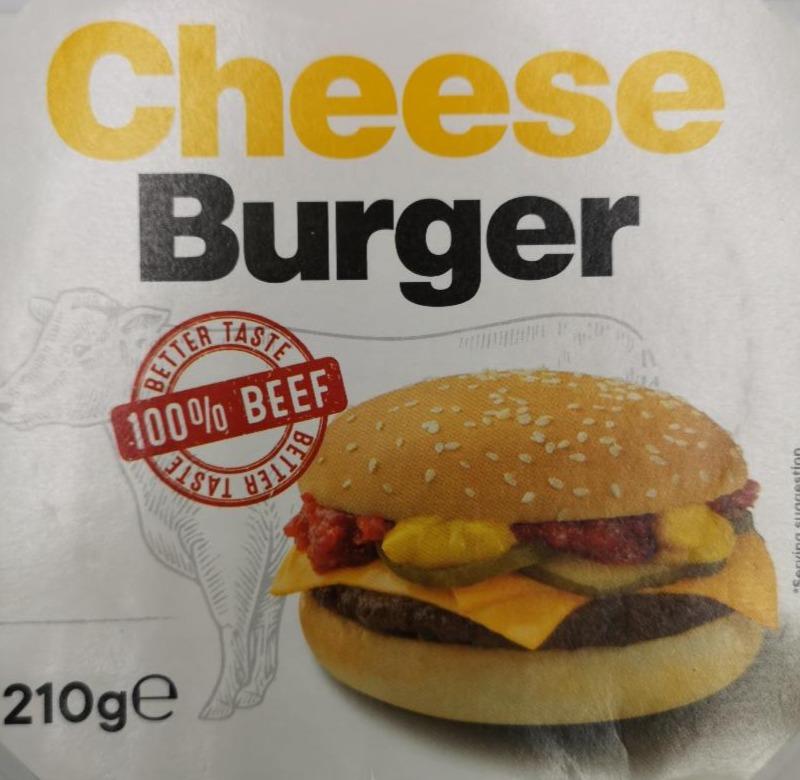Fotografie - burger Beef and cheese Lidl