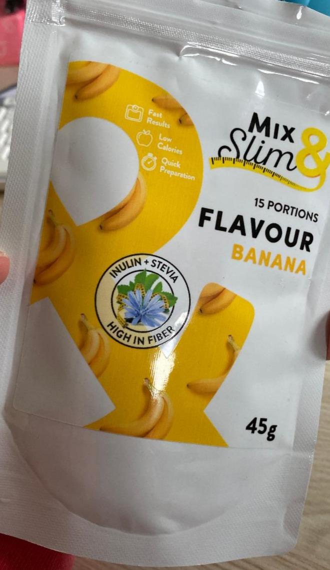 Fotografie - Banana flavour Mix & Slim