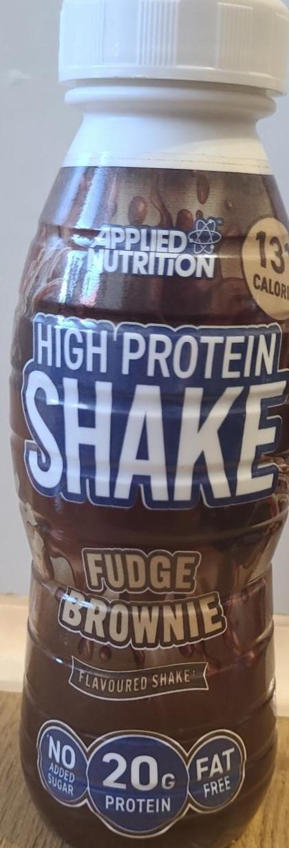 Fotografie - High Protein Shake Fudge Brownie Applied nutrition