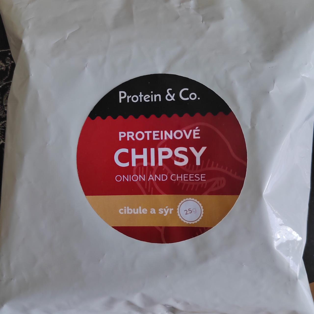 Fotografie - Proteinové chipsy Cibule a sýr Protein & Co.