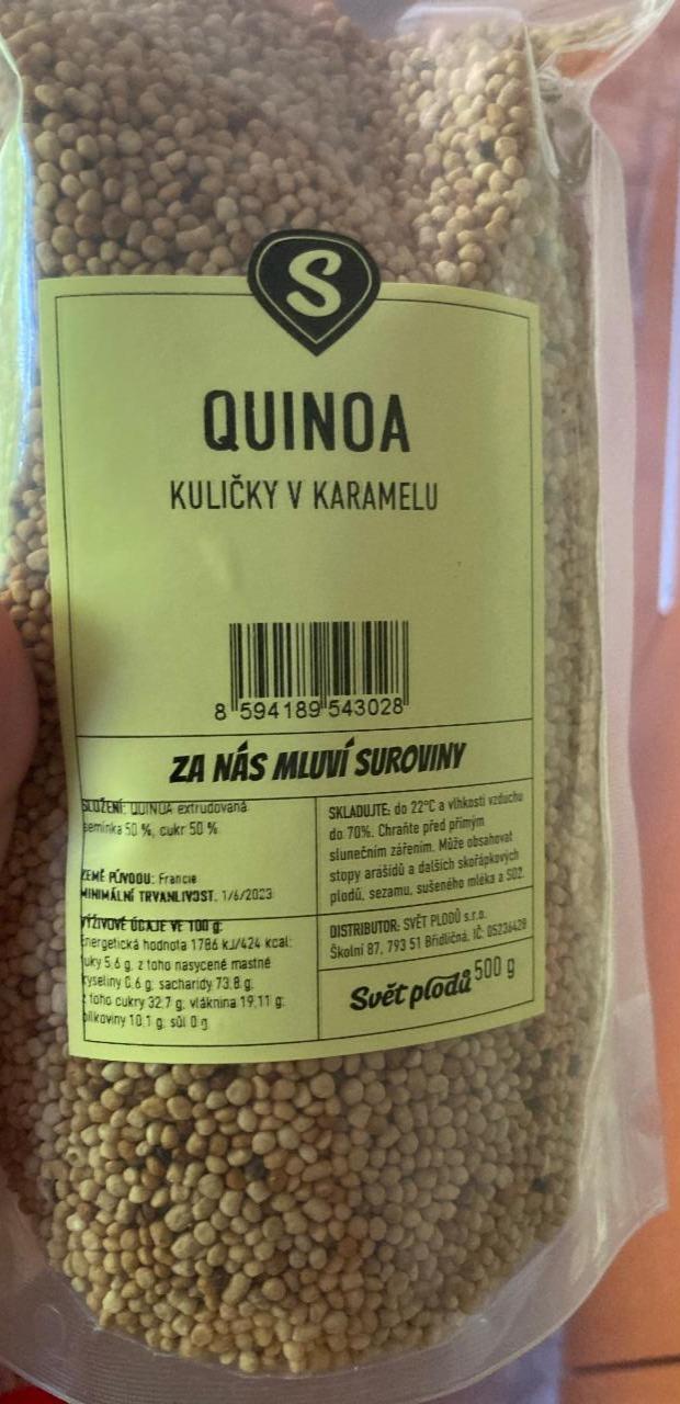 Fotografie - Quinoa kuličky v karamelu Svět plodů