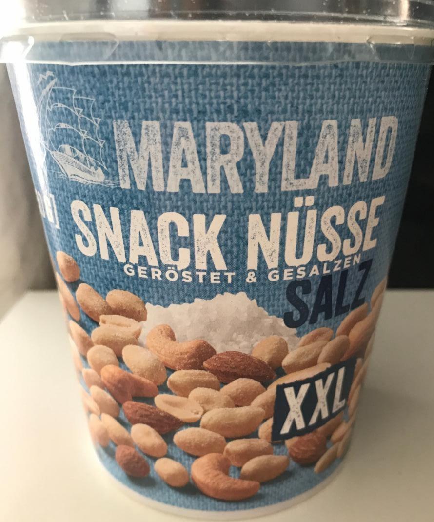 Fotografie - snack nüsse XXL Maryland