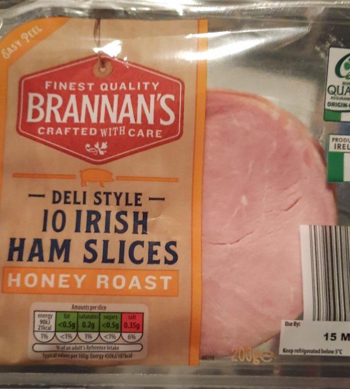 Fotografie - 10 Irish Ham slices Honey roast Brannan's