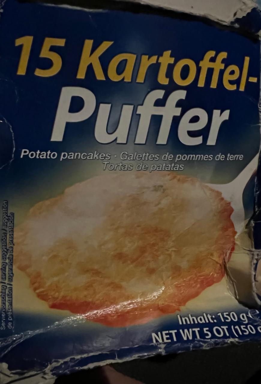 Fotografie - Kartoffel-Puffer suchý produkt