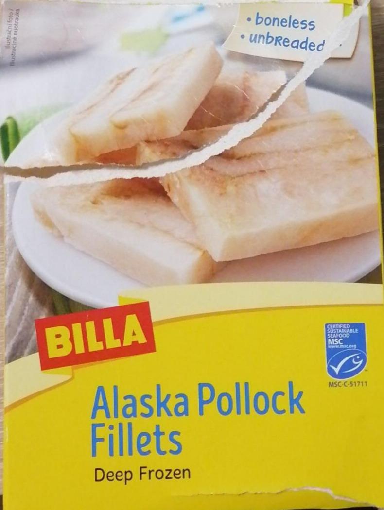 Fotografie - Alaska Pollock Fillets Billa