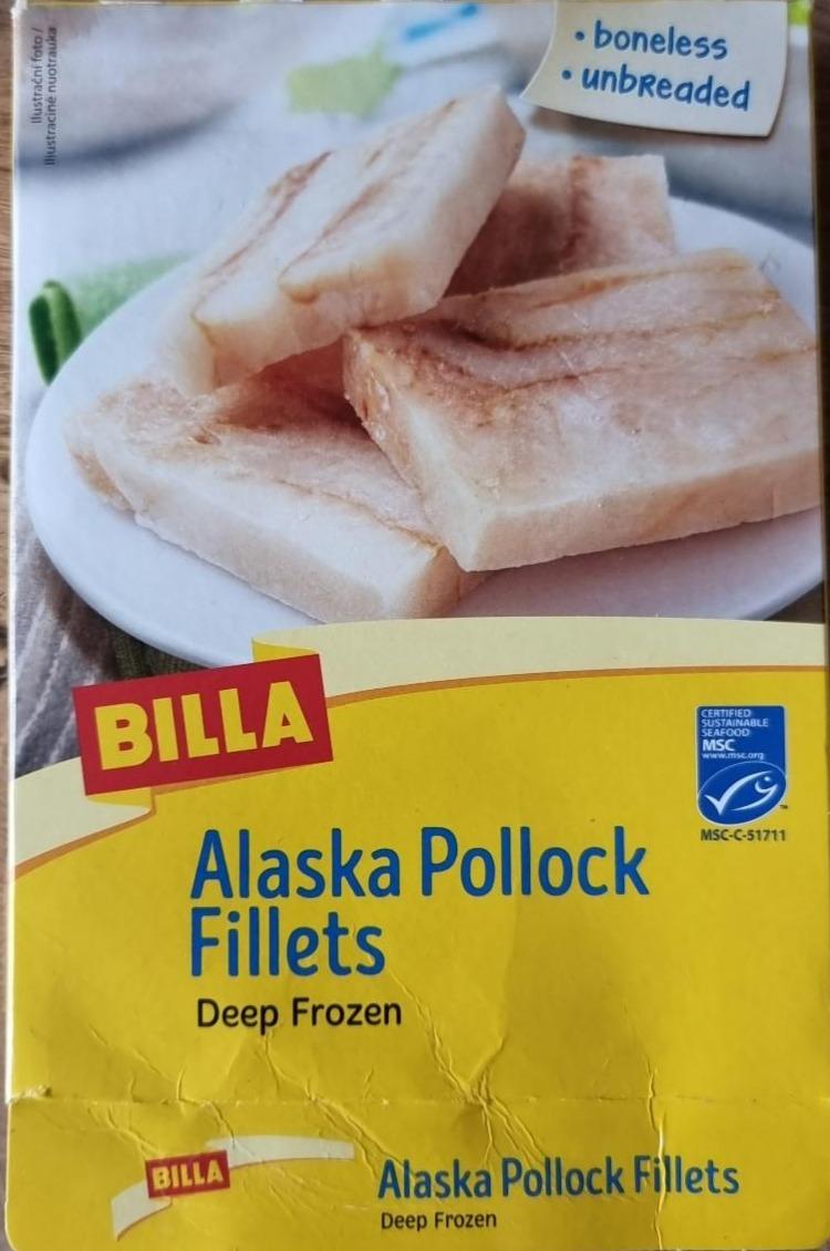 Fotografie - Alaska Pollock Fillets Billa