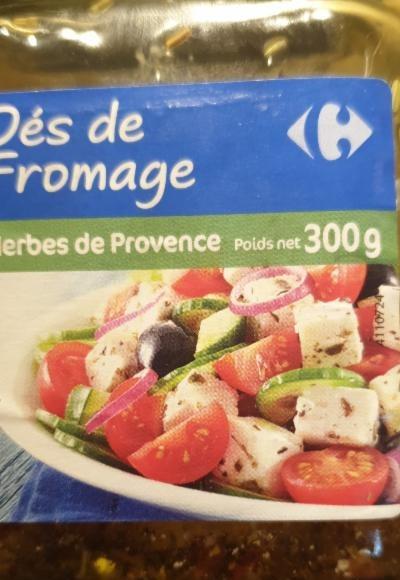 Fotografie - Dés de Fromage Herbes de Provence Carrefour