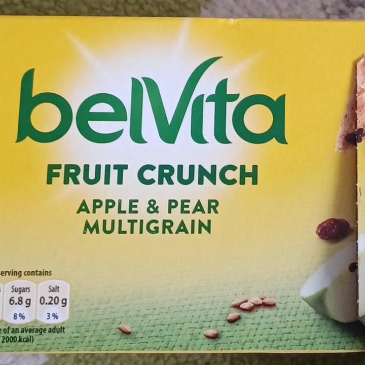 Fotografie - Fruit Crunch apple & pear multigrain BelVita