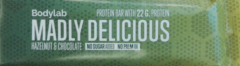 Fotografie - Bodylab Protein Bar Madly Delicious Hazelnut & Chocolate