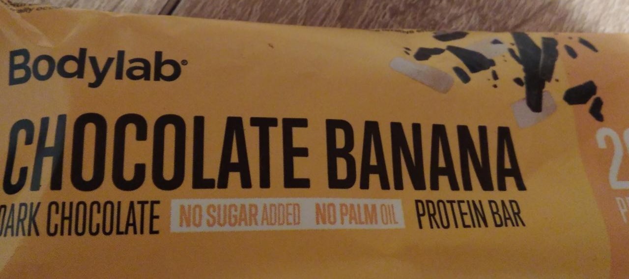 Fotografie - Dark Chocolate Banana Protein Bar Bodylab