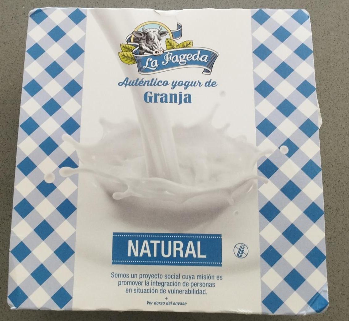 Fotografie - Auténtico yogur de Granja Natural La Fageda