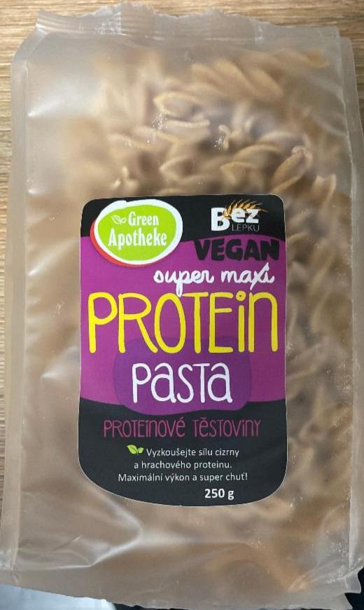 Fotografie - Vegan super maxi protein pasta (proteinové těstoviny) Green Apotheke