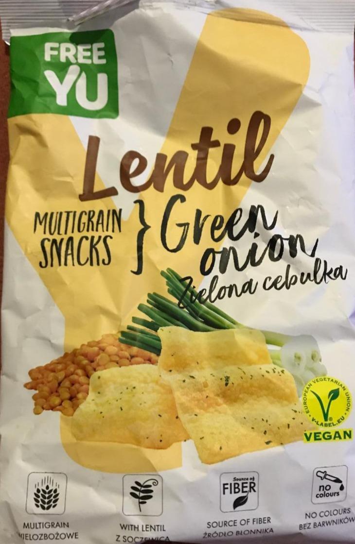 Fotografie - lentil green onion chips