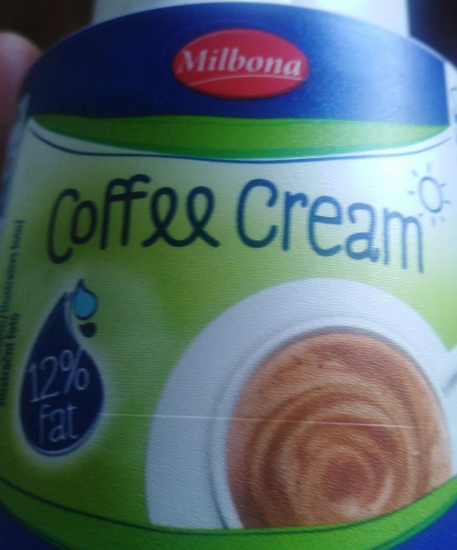 Fotografie - coffee cream 12% tuku Milbona