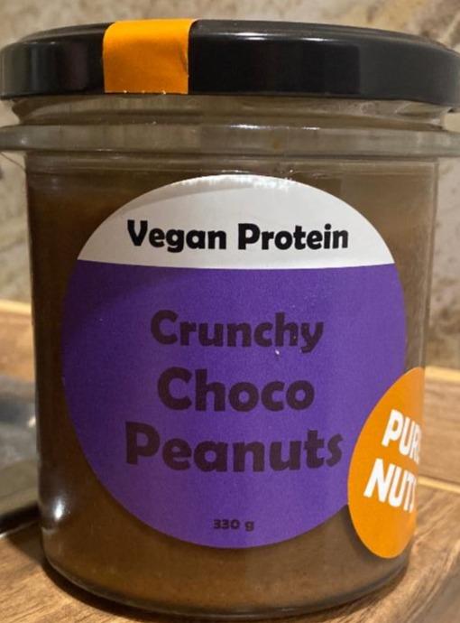Fotografie - Vegan Protein Crunchy Choco Peanuts Pure Nuts