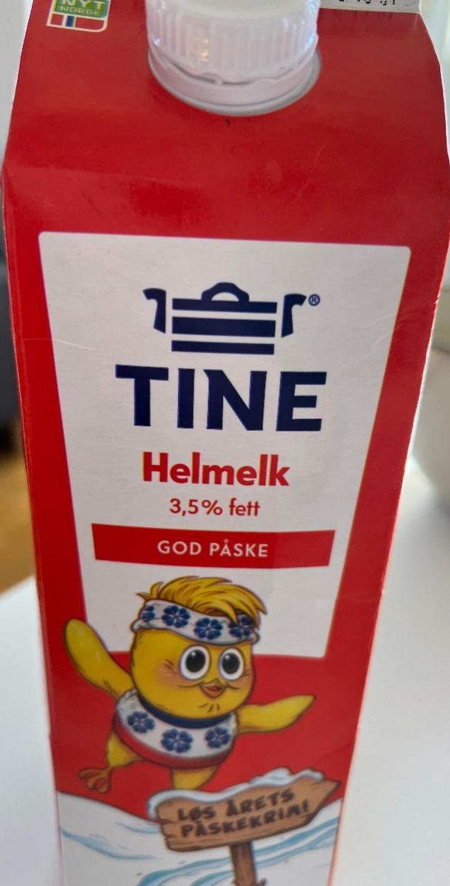 Fotografie - Helmelk Tine 3.5% Fett Tine