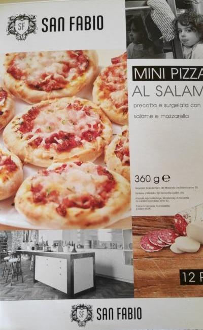 Fotografie - Mini Pizza al Salame San Fabio
