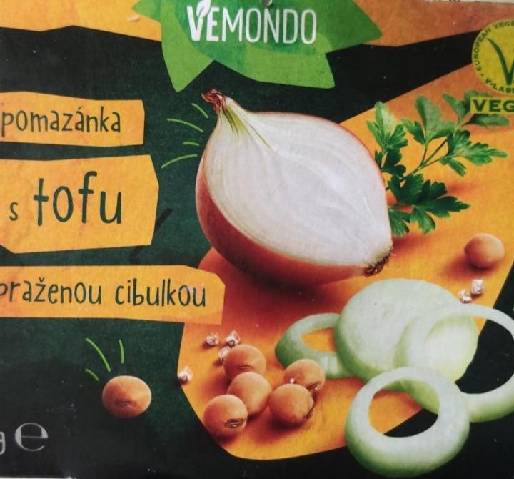 Fotografie - tofu pomazánka s praženou cibulkou Vemondo
