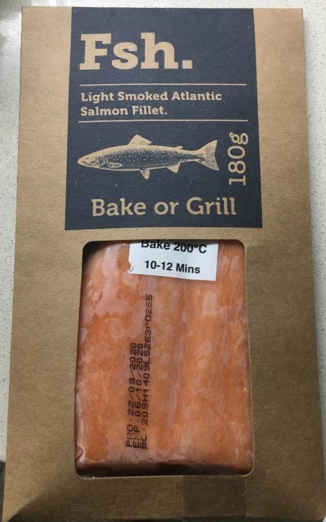 Fotografie - Light Smoked Atlantic Salmon Fillet Fsh