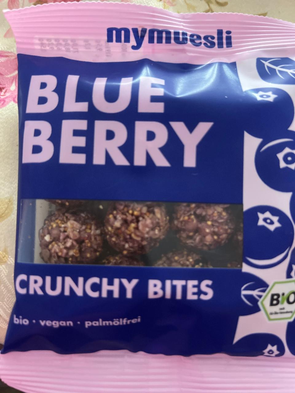 Fotografie - Blueberry crunchy bites MyMuesli