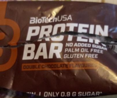 Fotografie - Protein Bar Double chocolate BioTechUSA