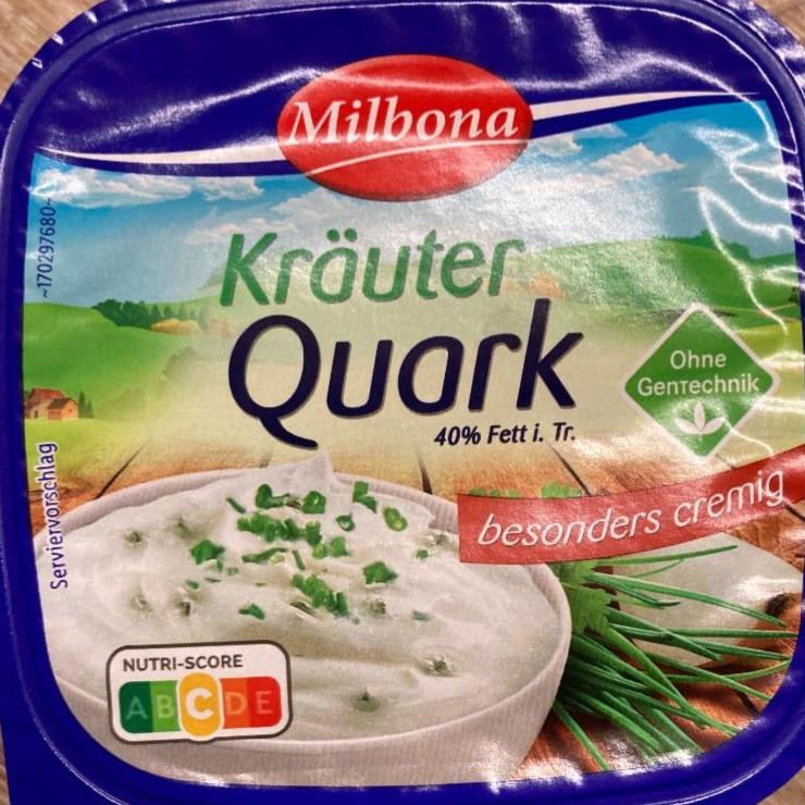 Fotografie - Kräuter Quark 40% Fett Milbona