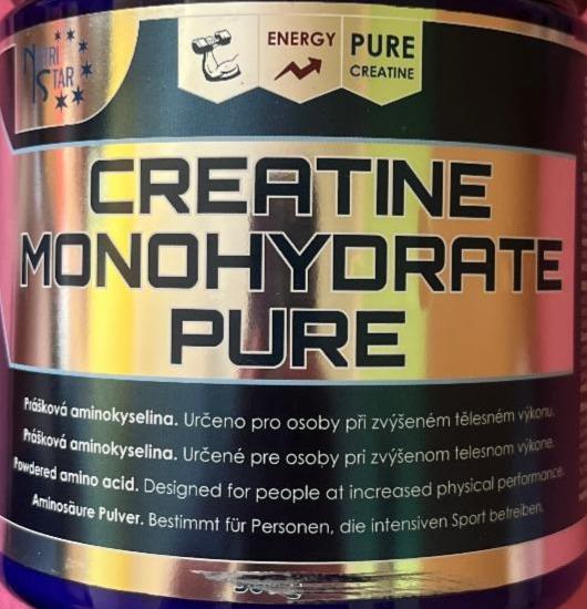 Fotografie - Creatine Monohydrate Pure Nutri star