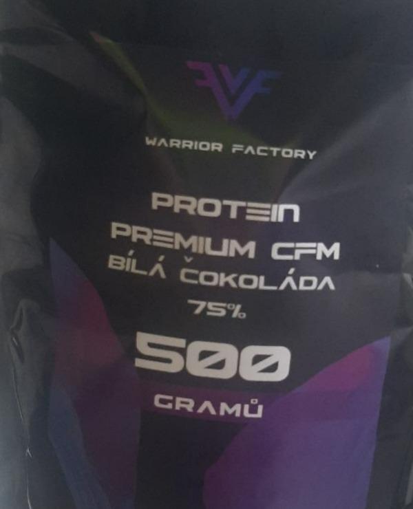 Fotografie - Protein CMF Bílá čokoláda 75% Warrior Factory