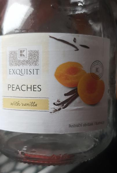 Fotografie - Peaches with vanilla Exquisit