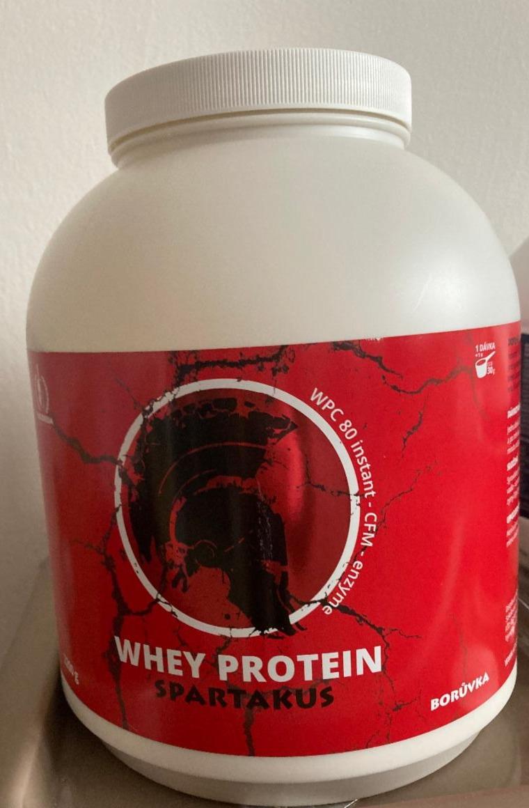Fotografie - Whey Protein Spartakus Borůvka Koloseum Nutrition