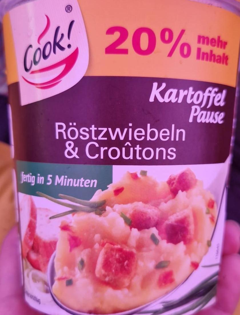 Fotografie - Röstzwiebeln & Croutons Cook!