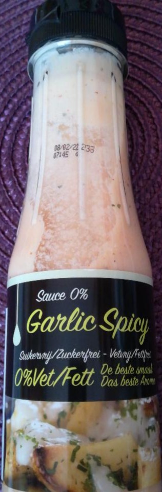 Fotografie - Garlic Spicy Sauce 0% KetoMix