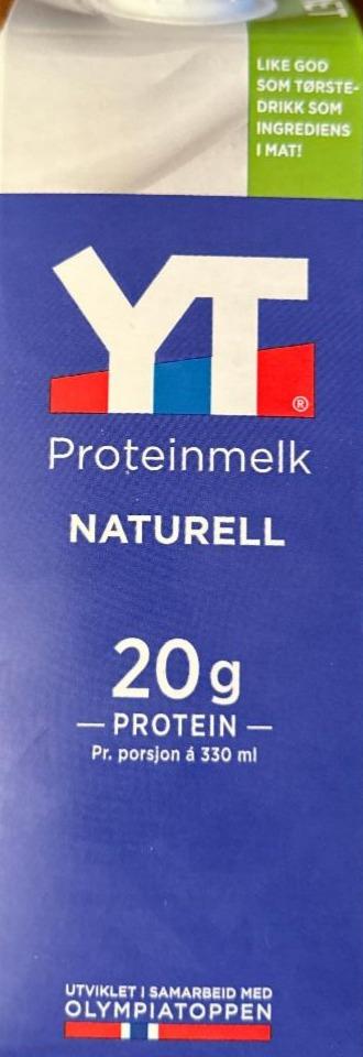 Fotografie - Proteinmelk naturell YT