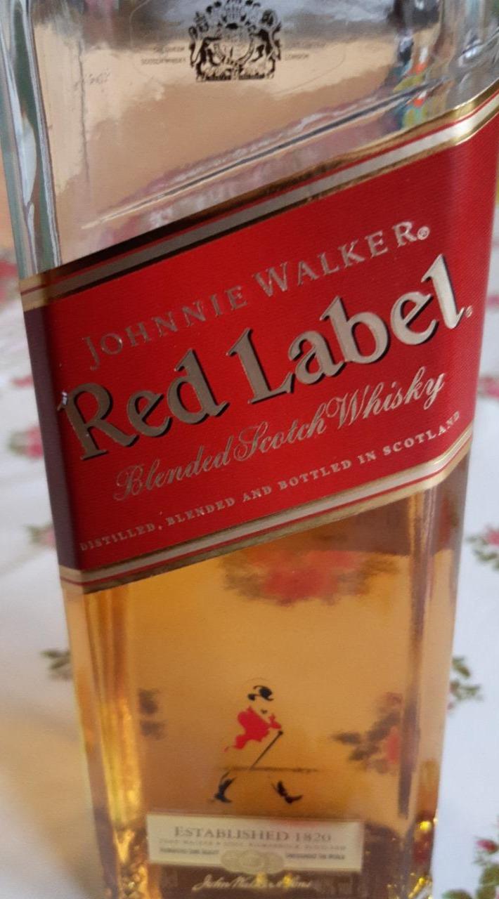 Fotografie - Red Label 40% Johnnie Walker