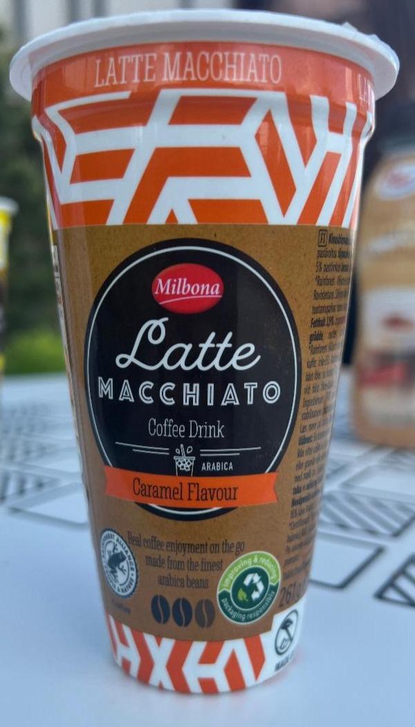 Fotografie - Latte macchiatto Caramel flavour Milbona