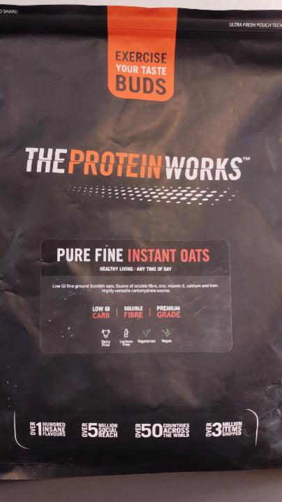 Fotografie - Pure Fine Oats The Protein Works
