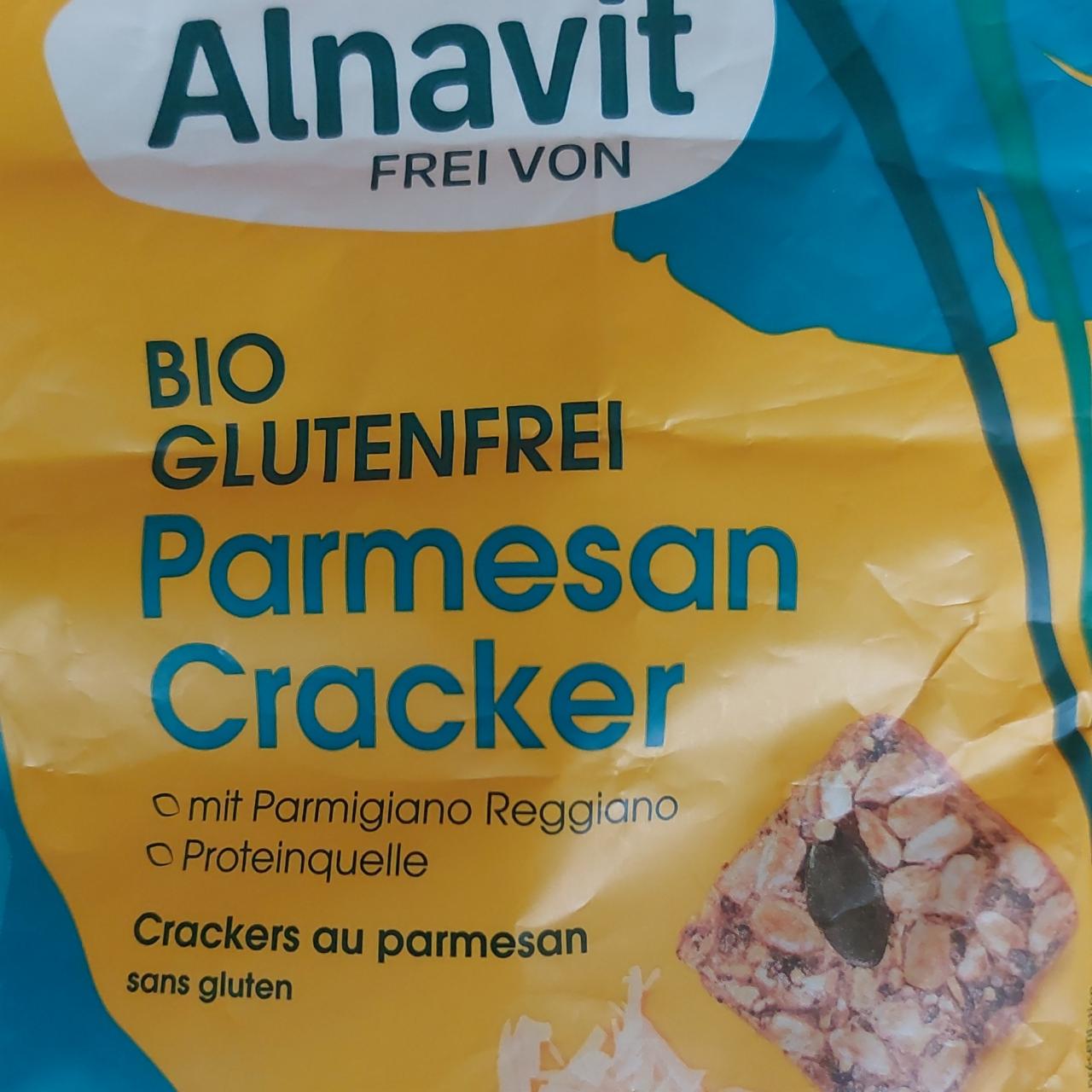 Fotografie - Bio glutenfrei Parmesan Cracker Alnavit