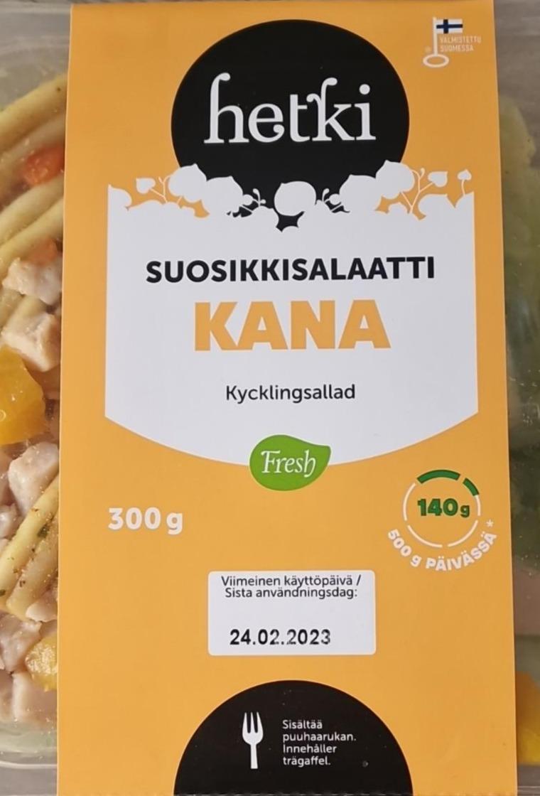 Fotografie - Suosikkisalaatti Kana Hetki